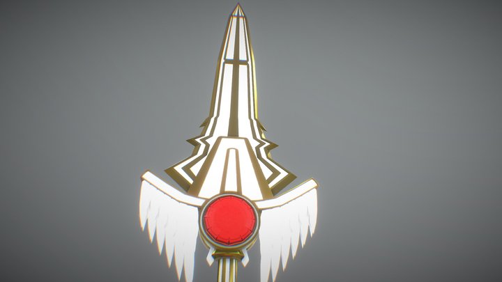 Angelic Sword 3D Model