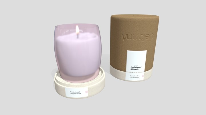 YUUGEN CANDLE 3D Model