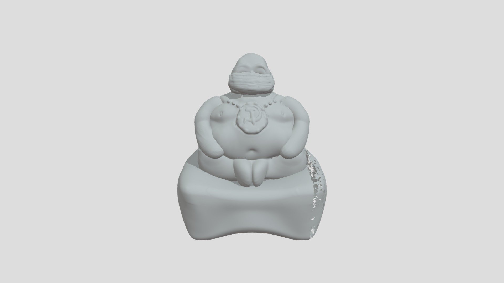 Commie Covid Buddha