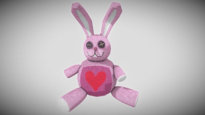 Bunny Plushie – Gratis 3D-model STL