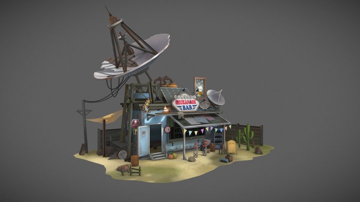 Chukanabe BAR 3D Model