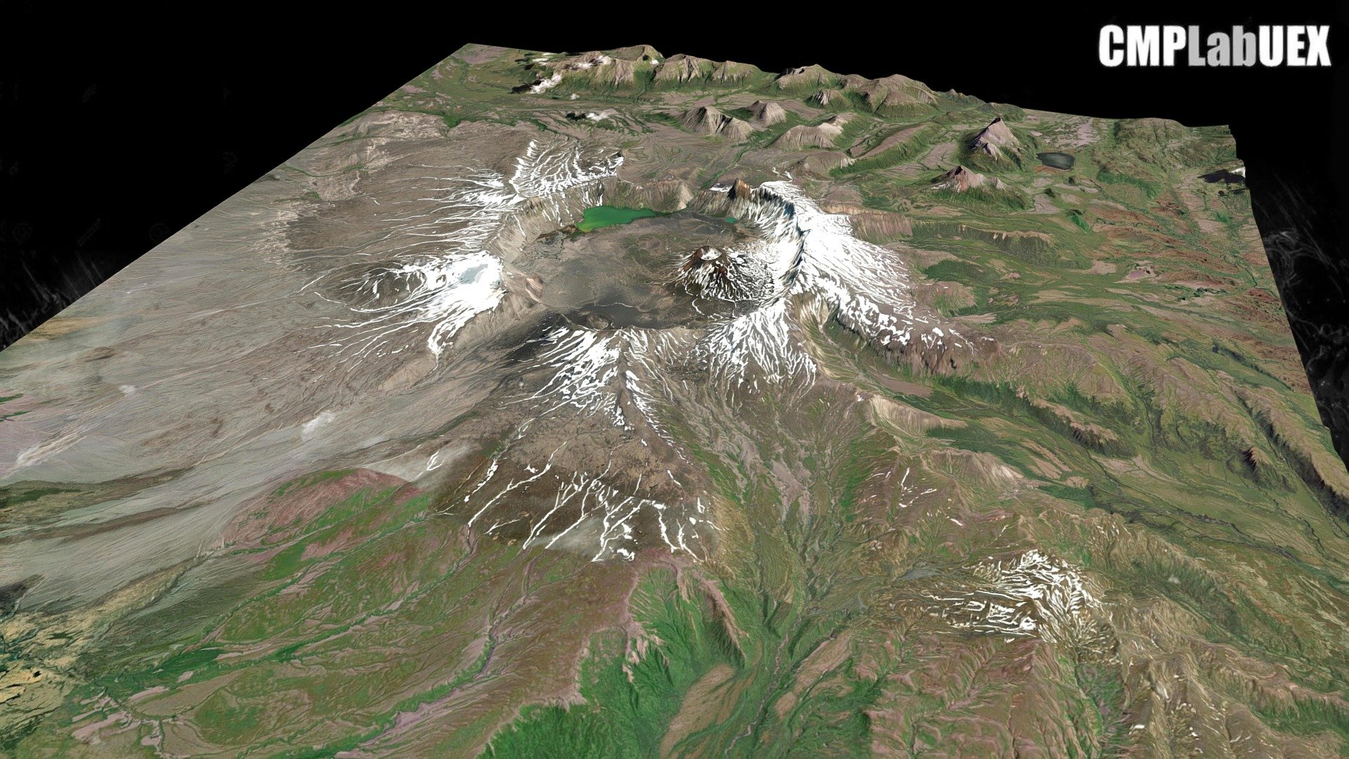 Monte Aniakchak, Alaska, EE.UU.