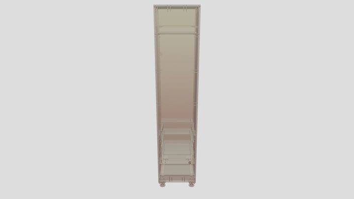 【LemonTA】50cm Cabinet Structure D| 立柜 D款 – Free 3D Model STL