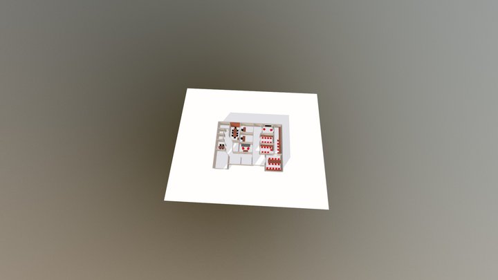 Office Space 3D Model