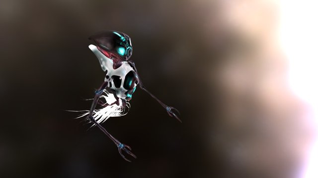 Alien Scientist rev2 3D Model