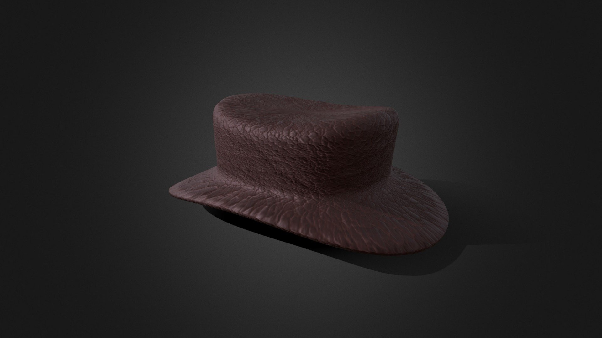 Leather Hat