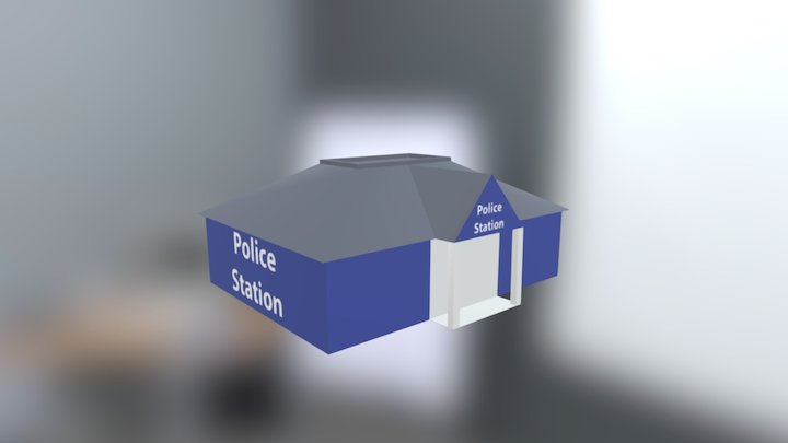 Police Station 3D Model