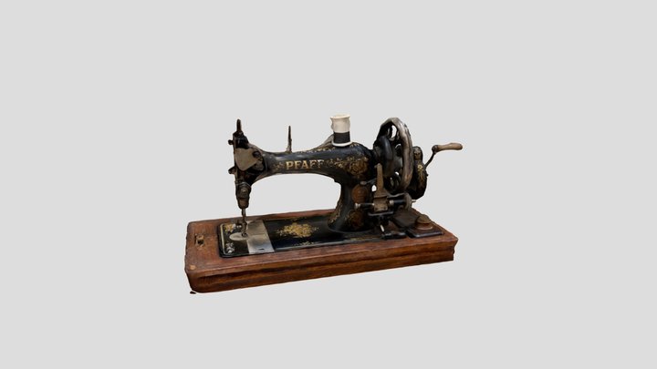Pfaff Sewing Machine 3D Model