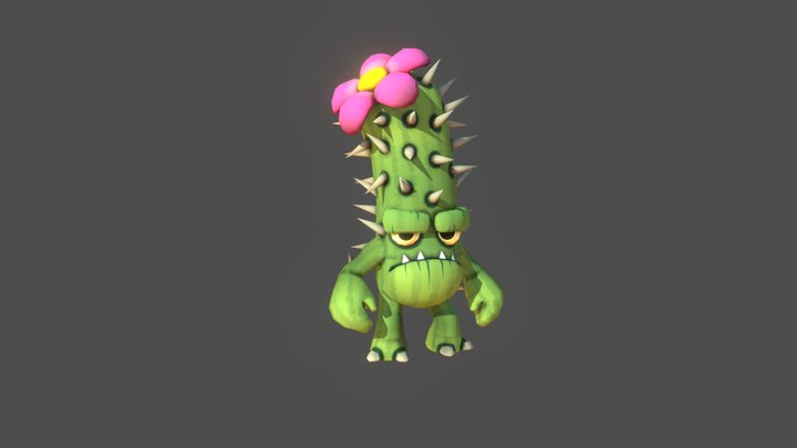 Prickly Customer 3D Model