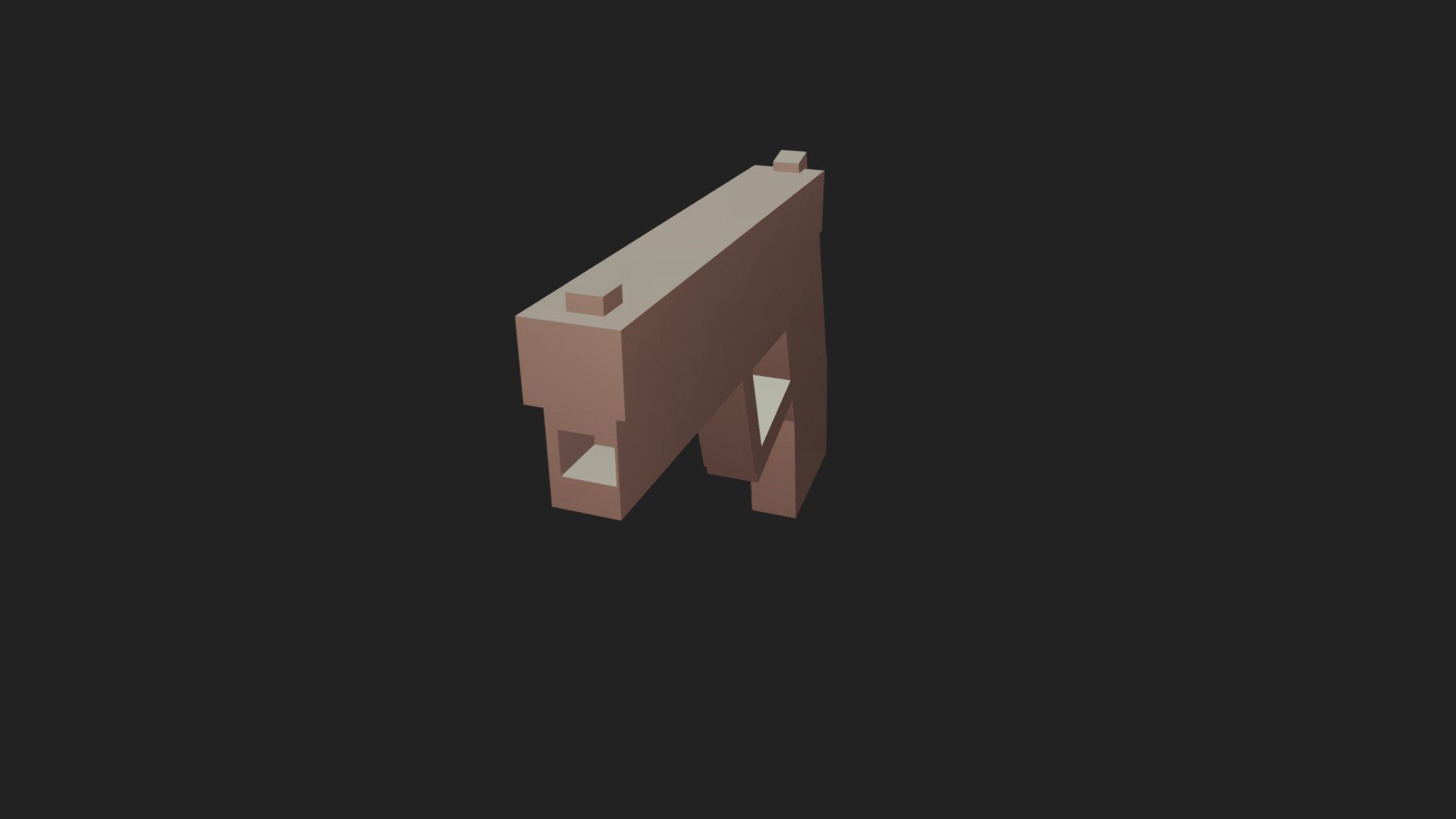Low- Poly Pistol