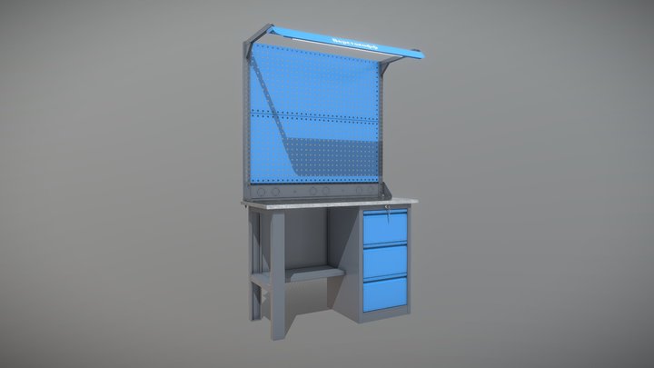 Верстак SLF 3D Model
