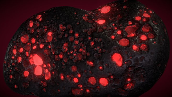 Volcanic Rock Scan - duplicated version 3D Model