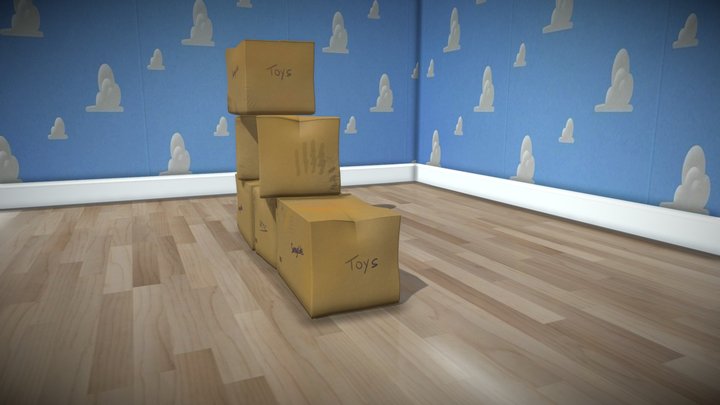 Animacao_bola 3D Model