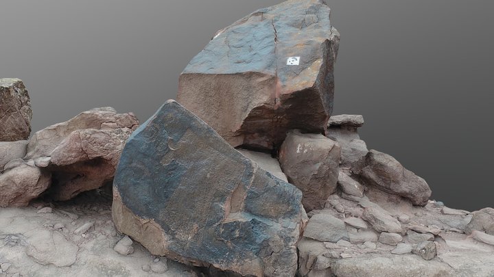 Villavil 2, rock 8 3D Model
