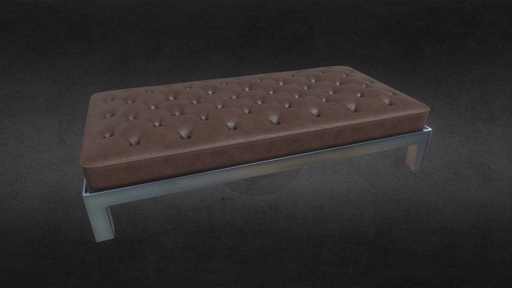 CHESTERFIELD SOFA High Poly 3D Model