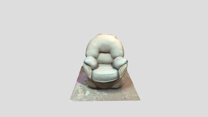 YERY acmchair restoratoin progress 3D Model