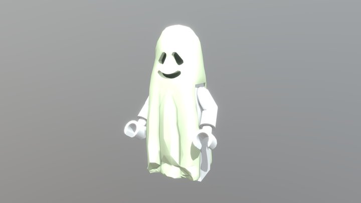 LEGO Ghost (gen002) 3D Model