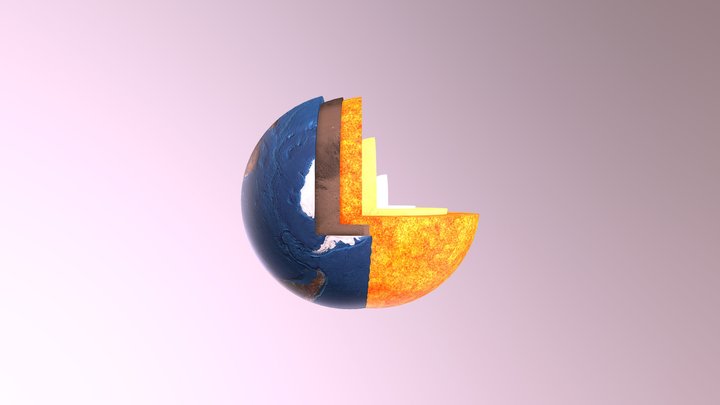 Earth Animation 3D Model