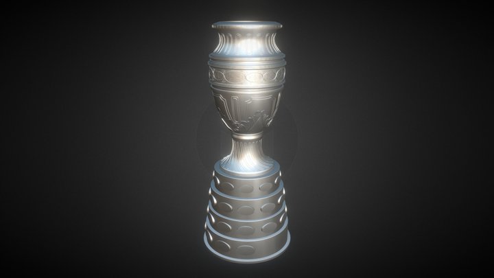 Copa America Trophy 3D Model