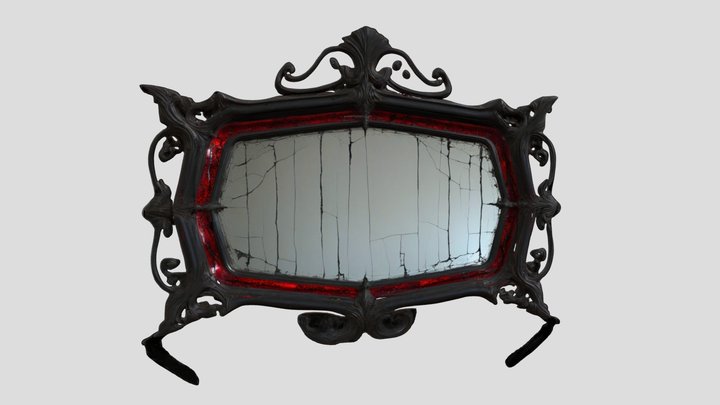 Mirror of Shattered Whispers - Halloween – Modèle 3D gratuit STL