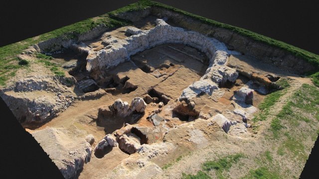 Mont Saint-Eloi 2015 3D Model