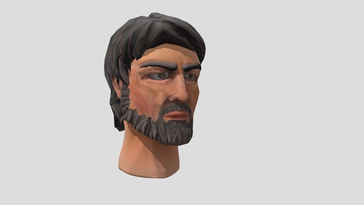 Stylized Corvo Attano 3D Model