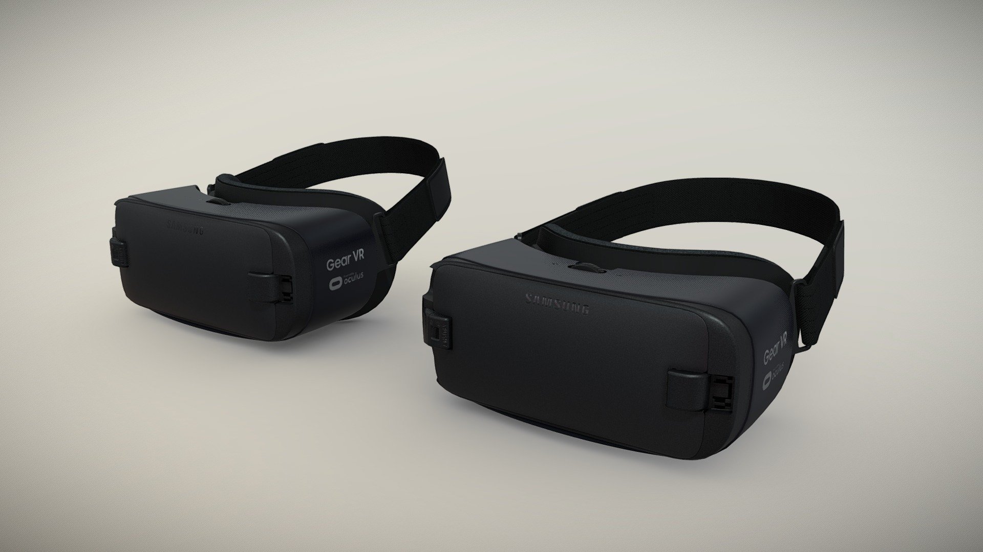 Samsung Gear Vr Sm-r323n Vr Headset - Buy Royalty Free 3d Model By 