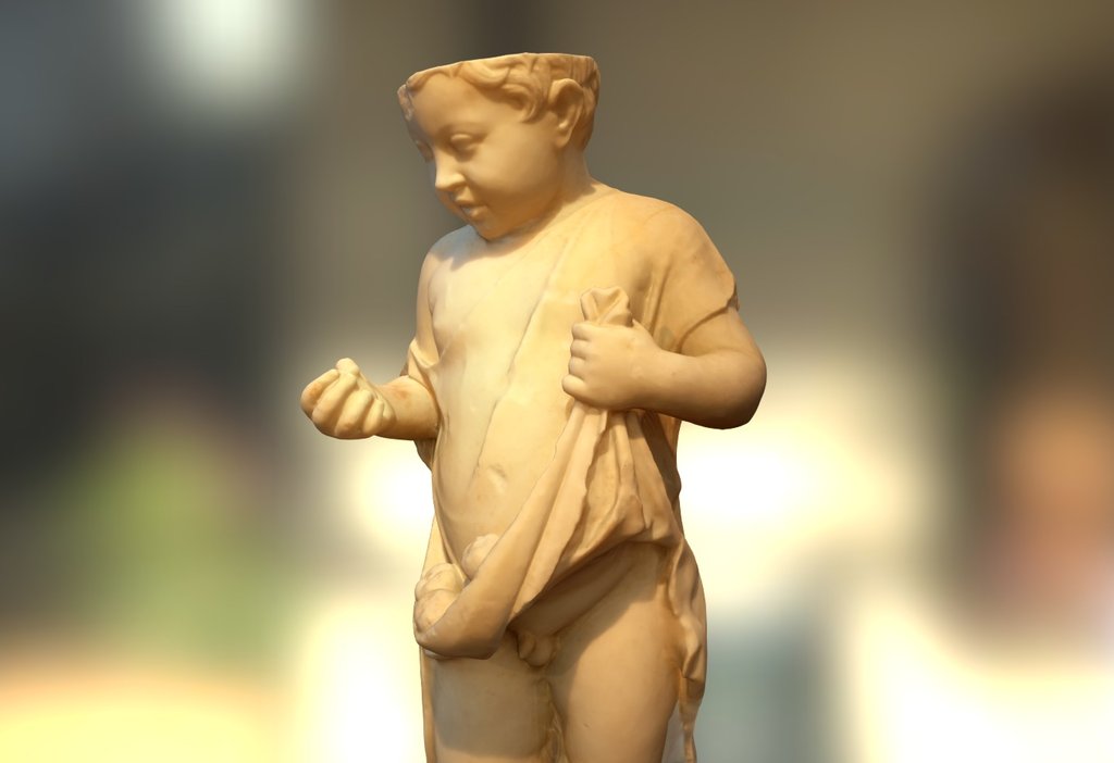 Boy with Pommegrenat — Sketchfab embed 3D viewer