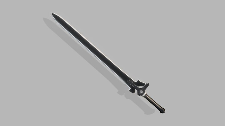 Sword Art Online - Elucidator 3D Model