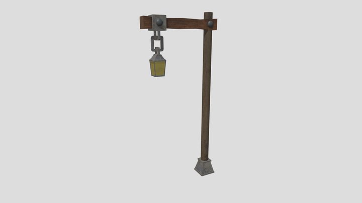 Street Lantern 3D Model