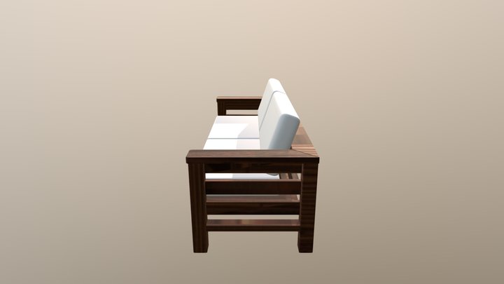 Out Couch 3D Model