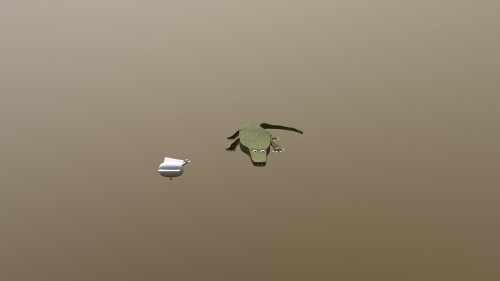Croc Assessment one Draft 3D Model