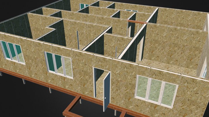 План 3D Model