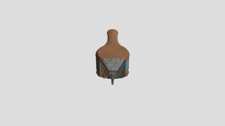 Wooden Air Blower 3D Model