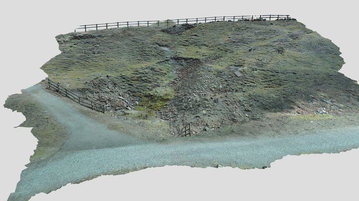 Smeltmill Water Culvert (Collapsed) 3D Model
