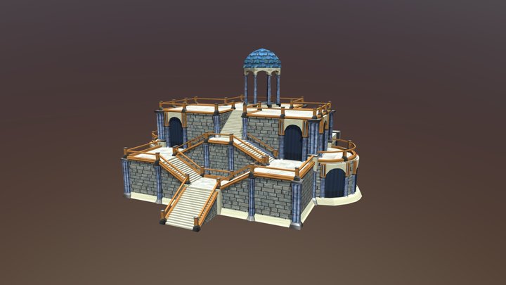 Templo/ Temple 3D Model