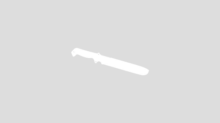 Machete 3D Model