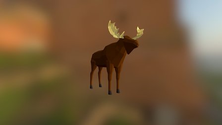 Moose 3D Model
