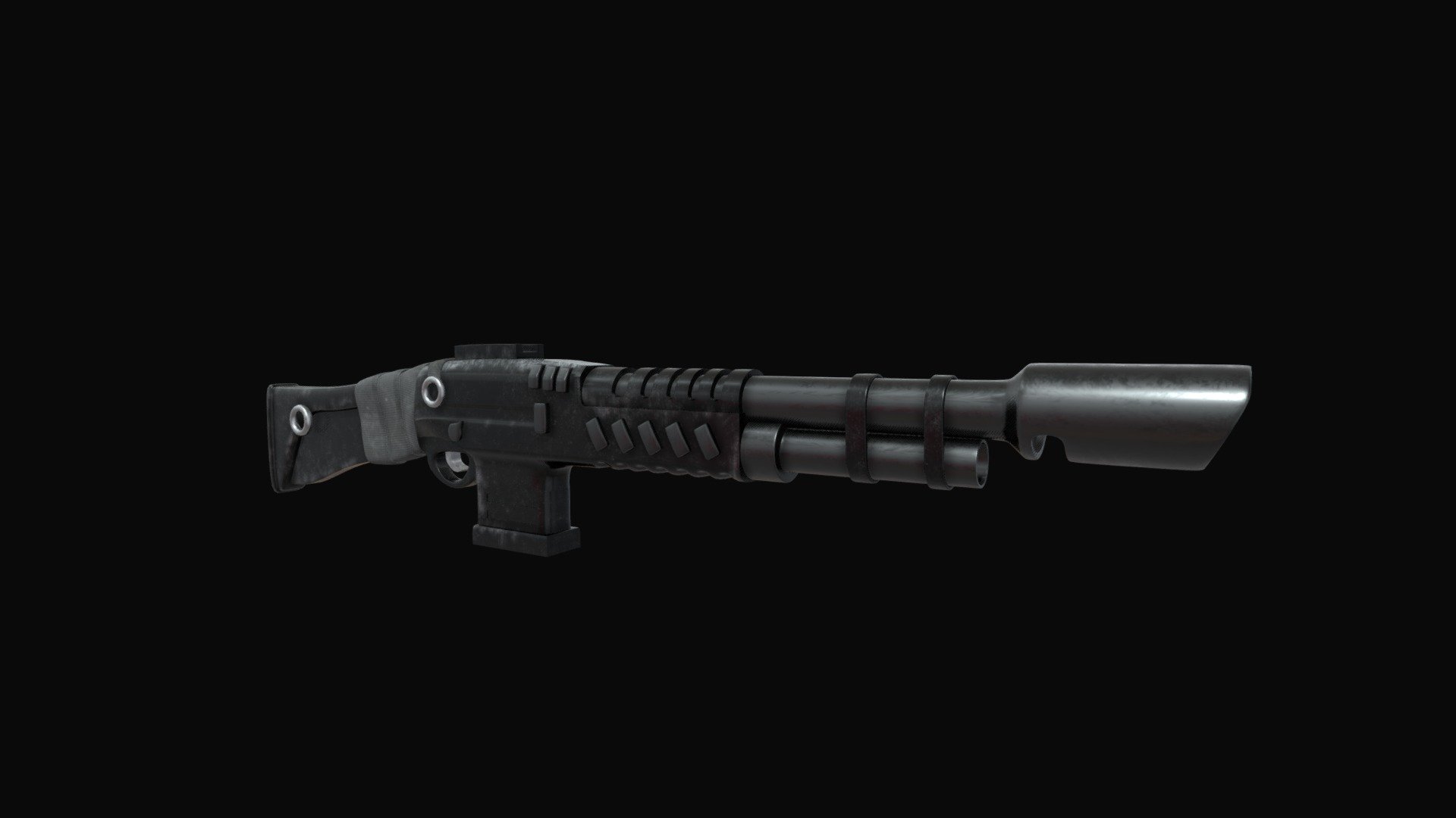 Custom shotgun - Download Free 3D model by nerama [67e93ee] - Sketchfab