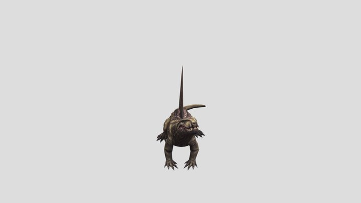 Dino Hunter Deadly Shores dimetrodon 3D Model