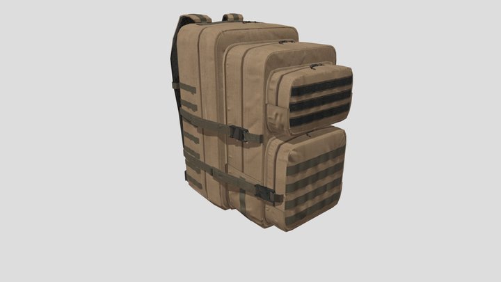 Military Bag 3D Model
