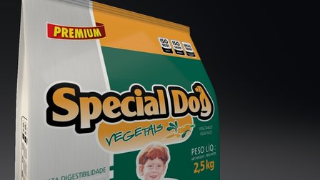 Special Dog - packaging 3D Model