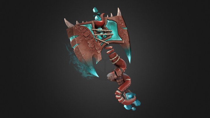 Fisherman's axe 3D Model