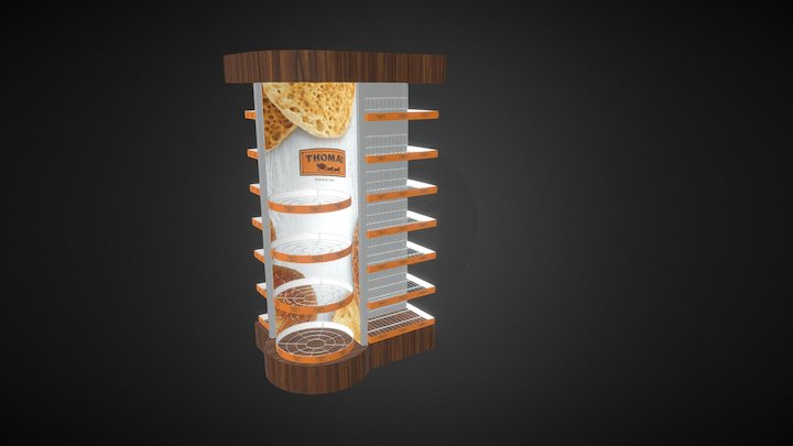 Thomas Endcap 3D Model