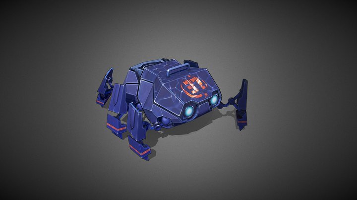 Techno Spider 3D Model