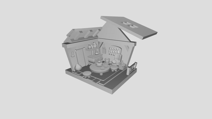 Grandmother room 3D Model
