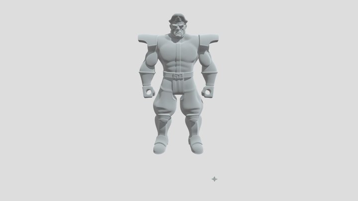 M Bison Street Fighter STL