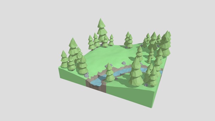 Forest 3D Model