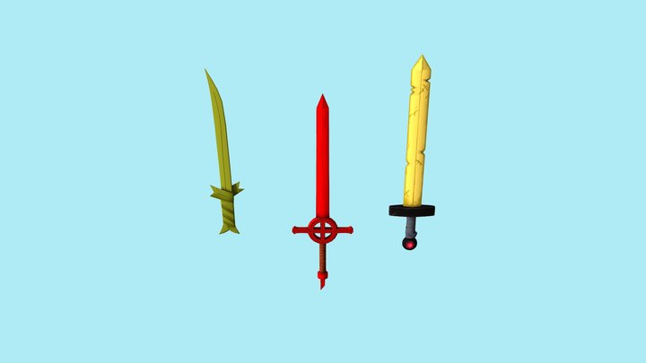 Finn's swords SET.N°1 3D Model
