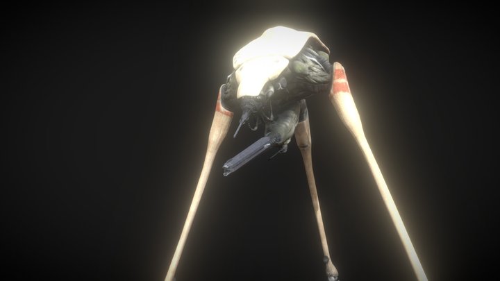 HLA Strider – Free 3D Model STL
